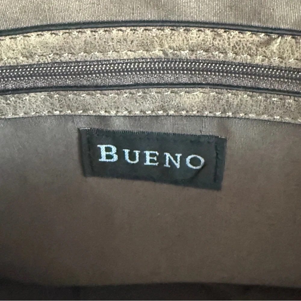 Bueno Satchel Crossbody Bag Brown Studded Purse Shoulder Bag